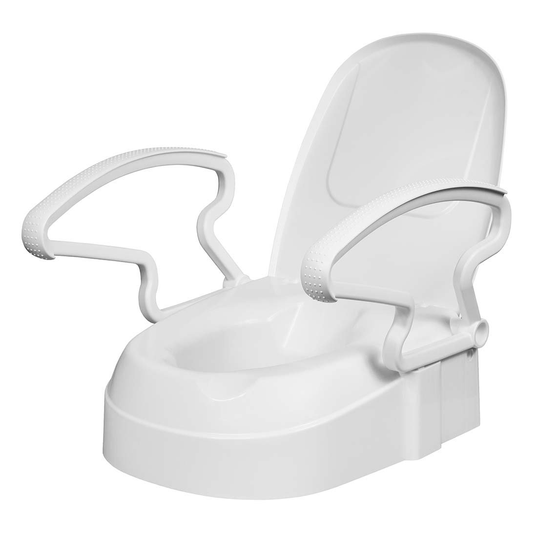 Toilet Seat Raiser With Armrests, Adjustable Hight