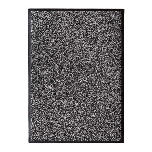 Non Slip Floor Mat, Heavy-Duty Rubber Backing - Grey