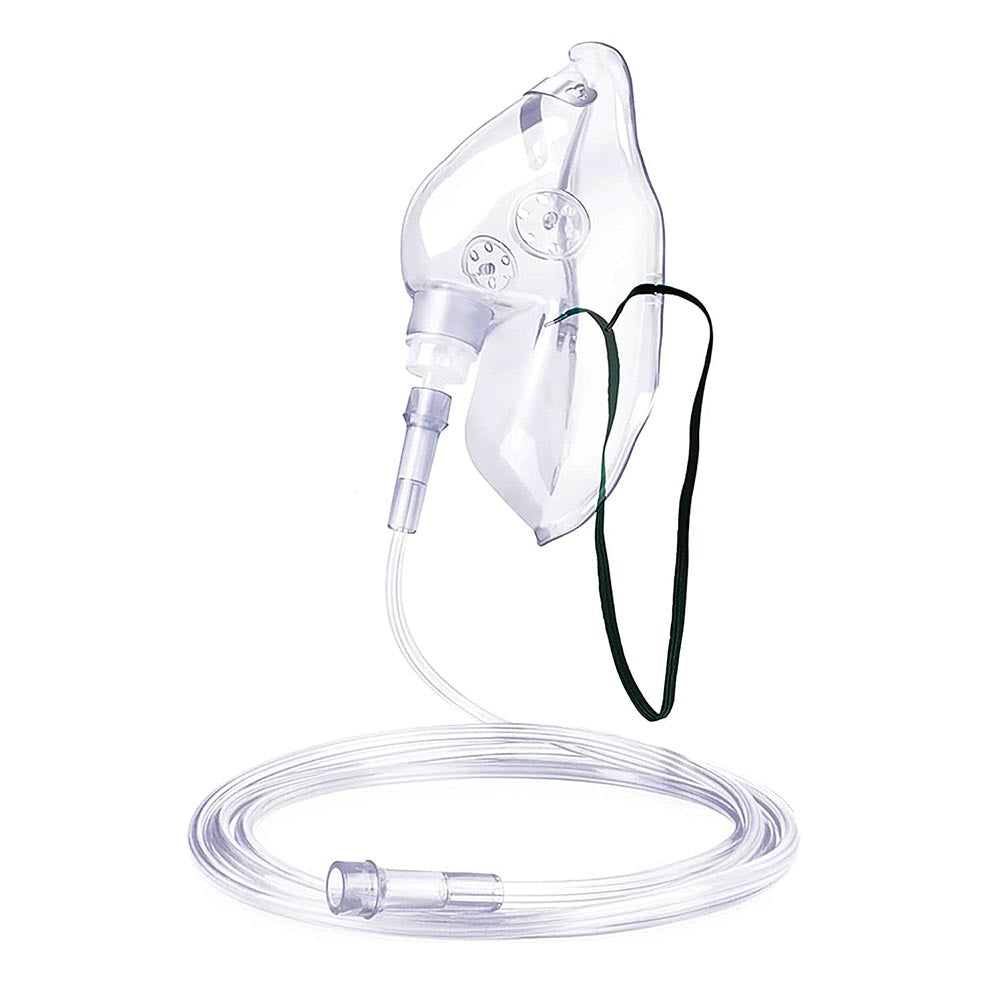 Oxygen Mask With Tubing - Adult