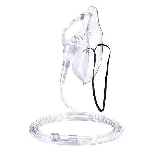 Oxygen Mask With Tubing - Adult